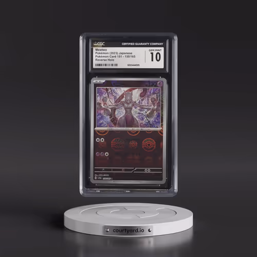 2023 Pokémon Card 151 #150/165 Mewtwo - Reverse Holo Poké Ball (CGC 10 GEM MINT)