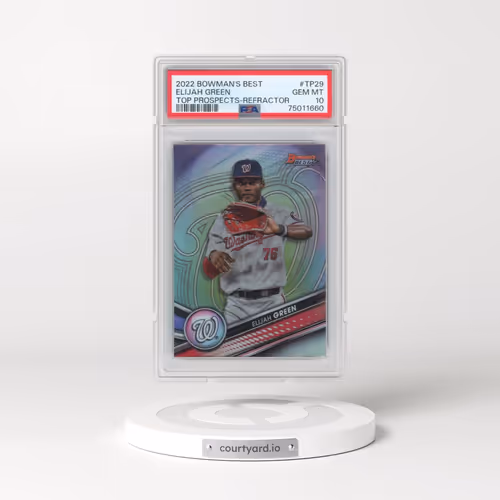 2022 Bowman's Best Top Prospects #TP29 Elijah Green - Refractor (PSA 10 GEM MINT)