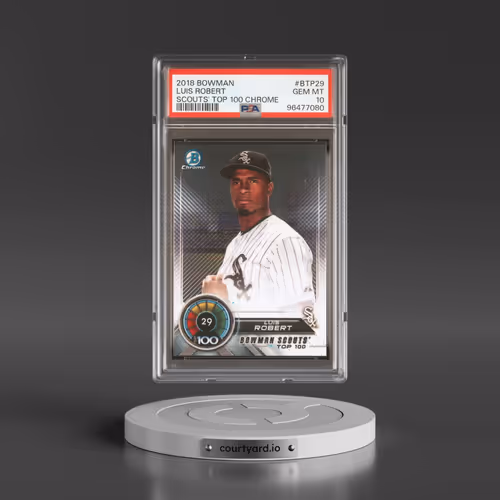2018 Bowman Scouts' Top 100 Chrome #BTP29 Luis Robert (PSA 10 GEM MINT)