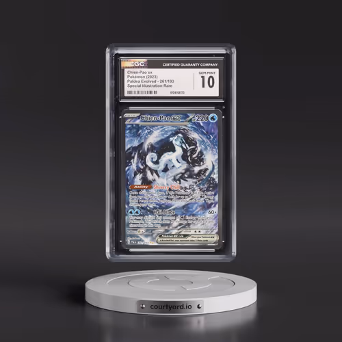 2023 Paldea Evolved - PAL EN #261/193 Chien-Pao ex - Special Illustration Rare (CGC 10 GEM MINT)