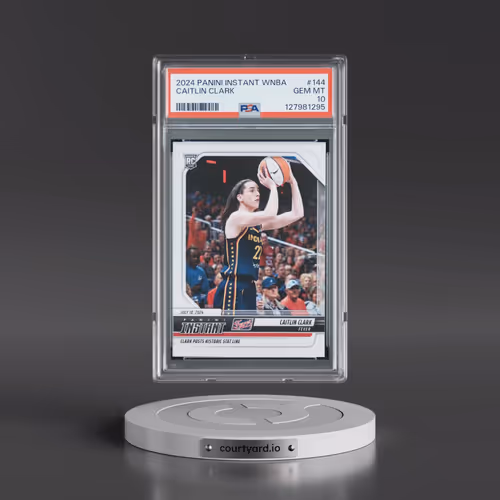 2024 Panini Instant WNBA #144 Caitlin Clark (PSA 10 GEM MINT)