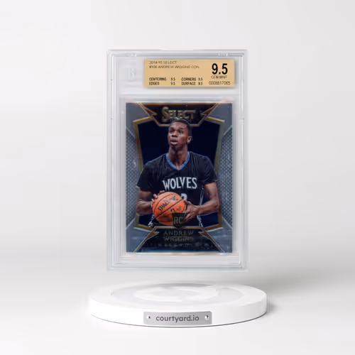 2014 Panini Select #100 Andrew Wiggins (BGS 9.5 GEM MINT)