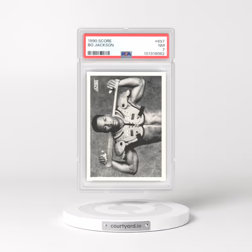 1990 Score #697 Bo Jackson (PSA 7 NM)