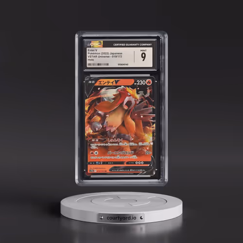2022 VSTAR Universe #019/172 Entei V - Holo (CGC 9 MINT)