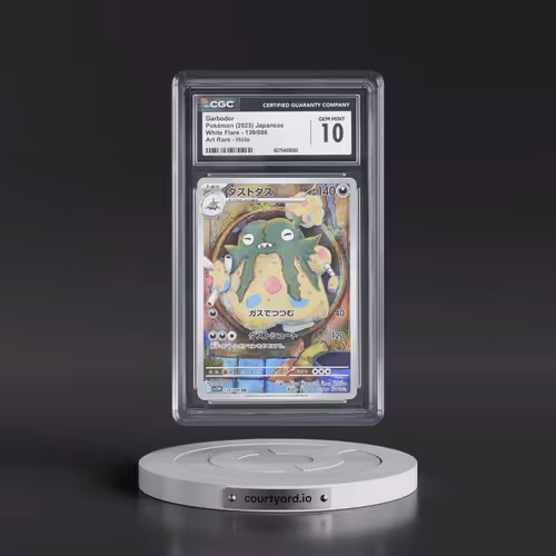 2025 White Flare - sv11W #139/086 Garbodor - Art Rare Holo (CGC 10 GEM MINT)