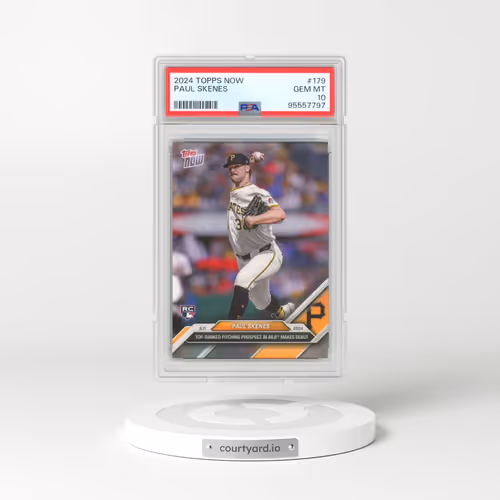 2024 Topps Now #179 Paul Skenes (PSA 10 GEM MINT)