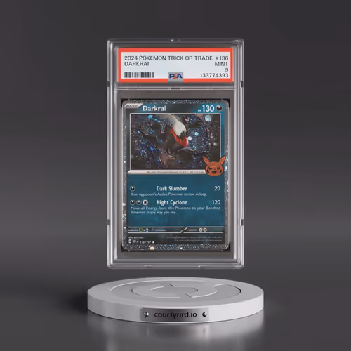 2024 Pokémon Trick or Trade #136 Darkrai (PSA 9 MINT)