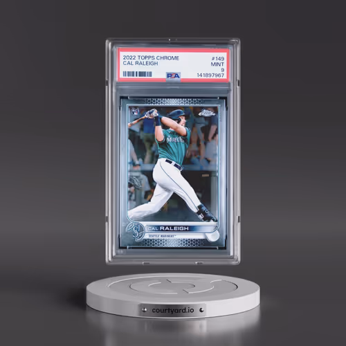 2022 Topps Chrome #149 Cal Raleigh (PSA 9 MINT)