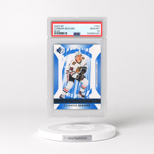 2023 Upper Deck SP #101 Connor Bedard - Blue (PSA 10 GEM MINT)