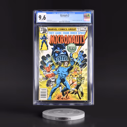 Micronauts #1 CGC 9.6 White Pages (Marvel Comics, 1/79) - Universal