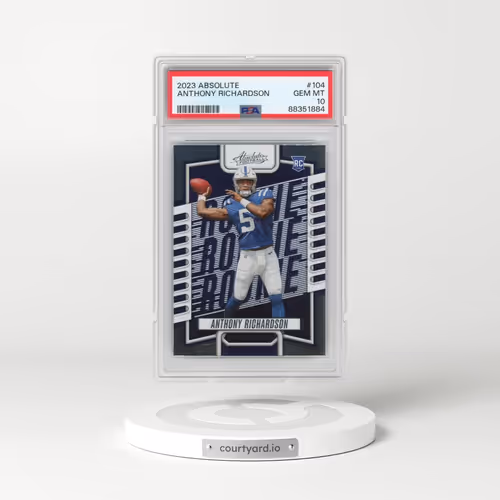 2023 Panini Absolute #104 Anthony Richardson (PSA 10 GEM MINT)