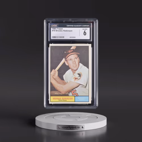 1961 Topps #10 Brooks Robinson (CGC 6 EX-NM)