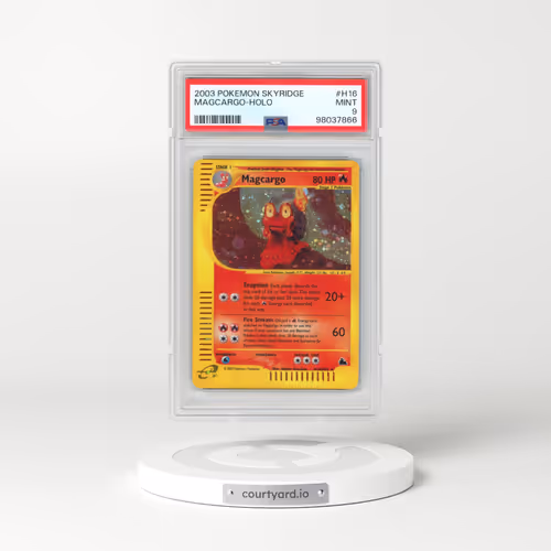 2003 Pokémon Skyridge #H16 Magcargo - Holo (PSA 9 MINT)