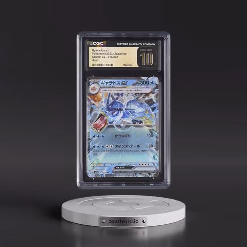 2023 Scarlet ex #014/078 Gyarados ex - Holo (CGC 10 PRISTINE)
