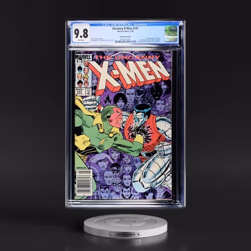 Uncanny X-Men #191 CGC 9.8 White Pages (Marvel Comics, 3/85) - Newsstand Edition