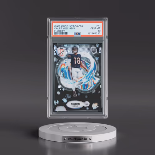 2024 Topps Signature Class Fluidity #F1 Caleb Williams (PSA 10 GEM MINT)