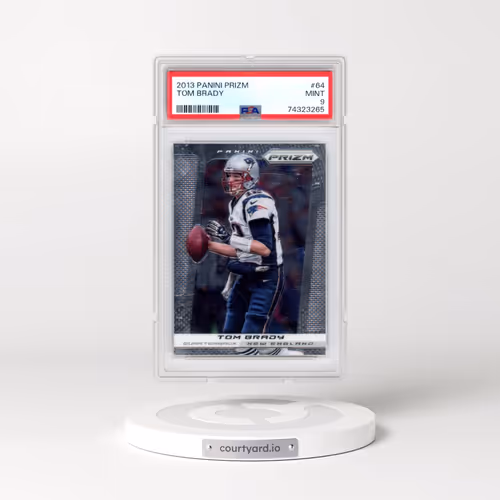 2013 Panini Prizm #64 Tom Brady (PSA 9 MINT)