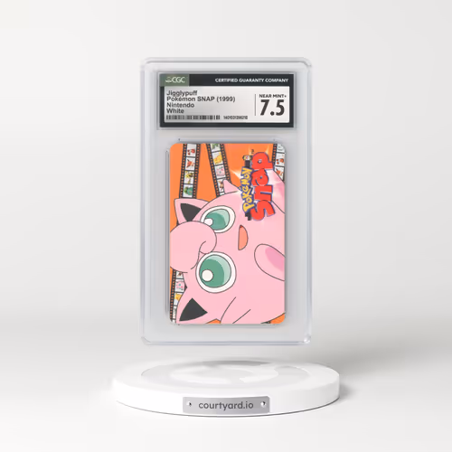 1999 Pokémon SNAP - English Jigglypuff - White (CGC 7.5 NM+)