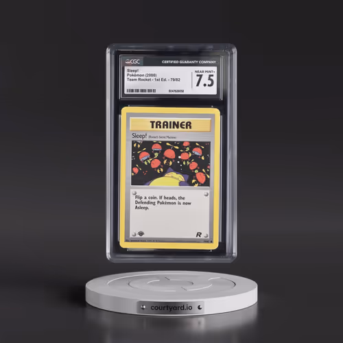2000 Team Rocket #79/82 Sleep! - 1st Edition 1st Edition (CGC 7.5 NM+)