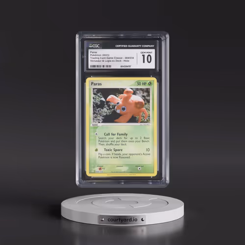2023 Trading Card Game Classic - CLV, CLC, CLB #004/034 Paras - Venusaur & Lugia ex Deck - CLV H