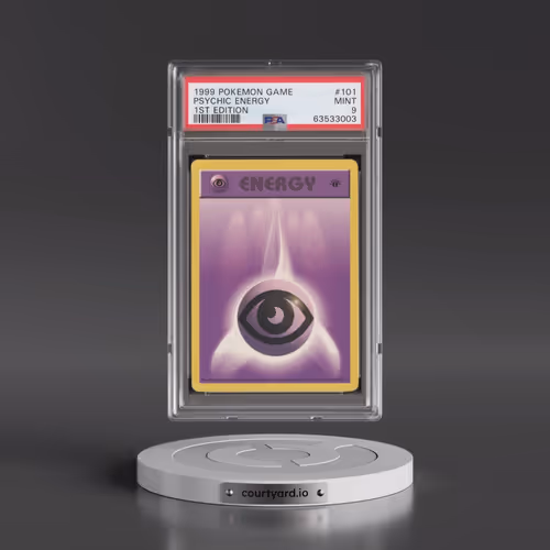 1999 Pokémon Game #101 Psychic Energy - 1st Edition (PSA 9 MINT)