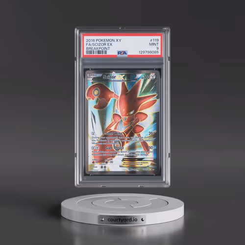 2016 Pokémon XY Breakpoint #119 Scizor EX - Holo Full Art (PSA 9 MINT)