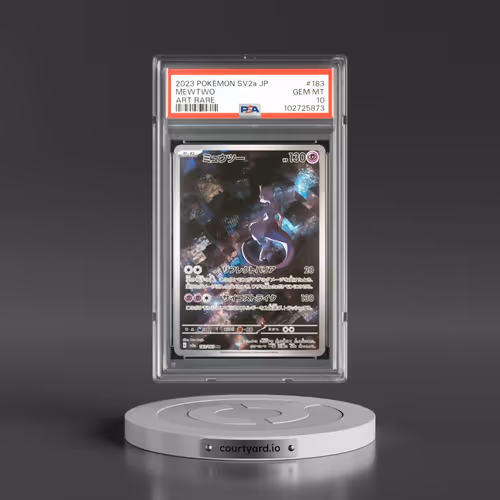 2023 Pokémon Sv2a-Pokemon 151 #183 Mewtwo - Art Rare (PSA 10 GEM MINT)
