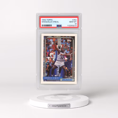 1992 Topps #362 Shaquille O'Neal (PSA 10 GEM MINT)