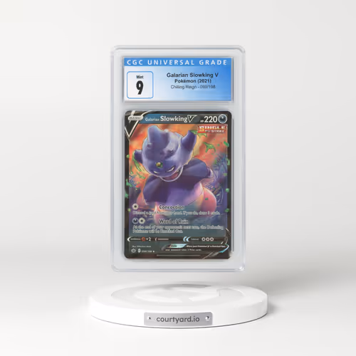 2021 Chilling Reign #99 Galarian Slowking V - Holo (CGC 9 MINT)