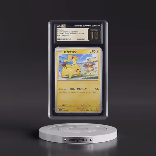 2022 Scarlet & Violet Promos #120/SV-P Pikachu - Gift Campaign (CGC 10 PRISTINE)