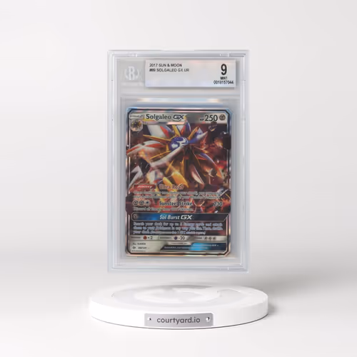 2017 Sun & Moon #89 Solgaleo GX - Holo (BGS 9 MINT)