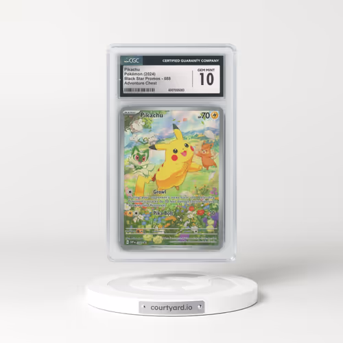 2023 Black Star Promos - Scarlet & Violet SVP EN #088 Pikachu - Adventure Chest (CGC 10 GEM MINT)
