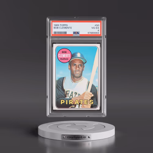 1969 Topps #50 Bob Clemente (PSA 4 VG-EX)