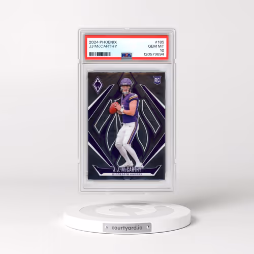 2024 Panini Phoenix #185 JJ McCarthy (PSA 10 GEM MINT)