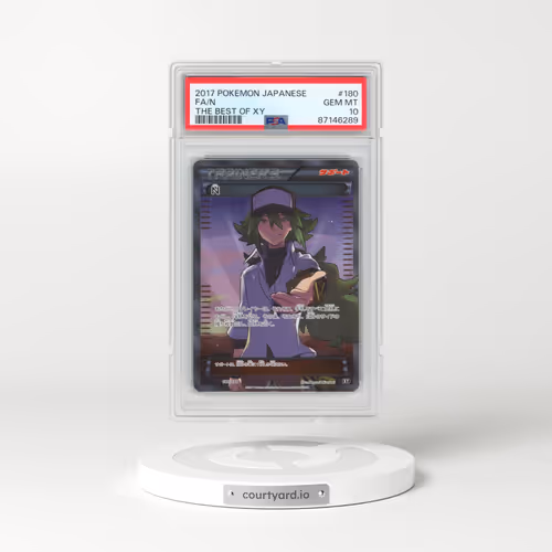2017 Pokémon the Best of XY #180 N - Full Art (PSA 10 GEM MINT)