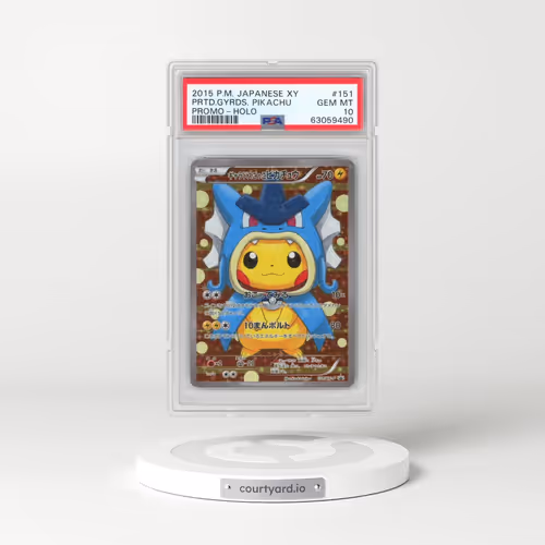 2015 Pokémon XY Promo #151 Pretend Gyarados Pikachu - Holo (PSA 10 GEM MINT)