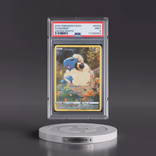 2023 Pokémon Sword and Shield Crown Zenith #GG34 Mareep - Full Art (PSA 9 MINT)