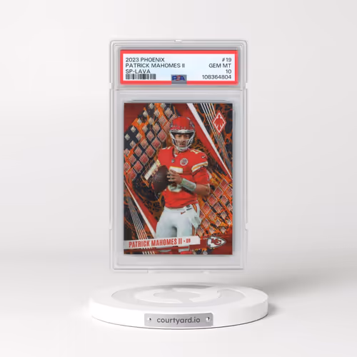 2023 Panini Phoenix #19 Patrick Mahomes II - SP-Lava (PSA 10 GEM MINT)
