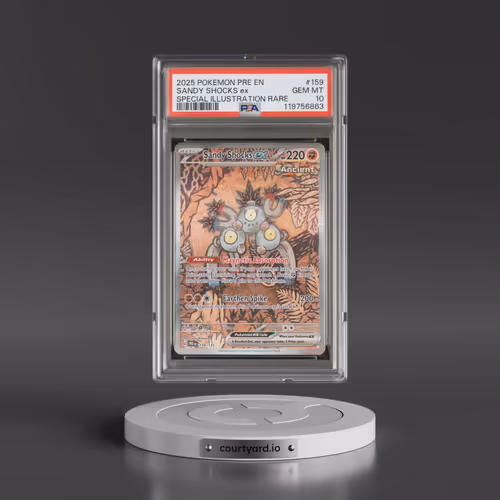 2025 Pokémon Pre EN-Prismatic Evolutions #159 Sandy Shocks EX - Holo Special Illustration Rare (PSA