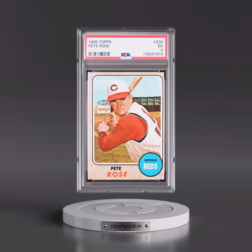 1968 Topps #230 Pete Rose (PSA 5 EX)