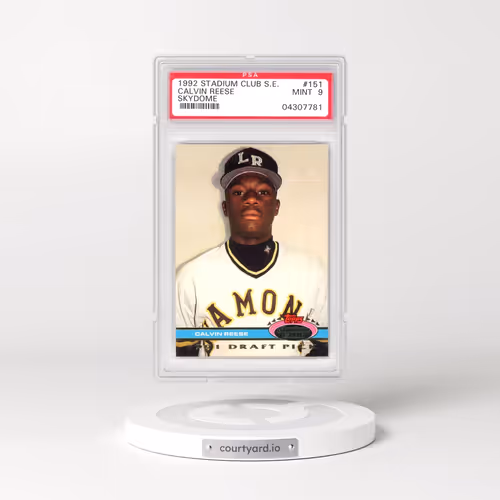 1992 Stadium Club S.E. Skydome #151 Calvin Reese (PSA 9 MINT)