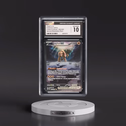 2023 Paldea Evolved - PAL EN #263/193 Ting-Lu ex - Special Illustration Rare (Holo) (CGC 10 GEM MINT
