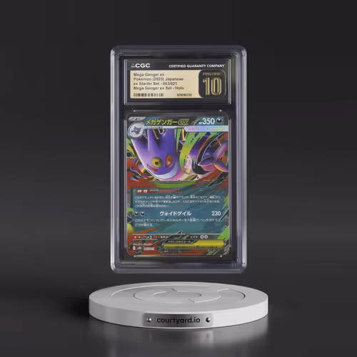 2025 Mega Gengar ex Starter Set - mBG #003/021 Mega Gengar ex - Mega Gengar ex Set Holo (CGC 10 PRIS