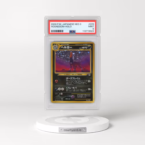 2000 Pokémon Neo 3 #229 Houndoom - Holo (PSA 9 MINT)