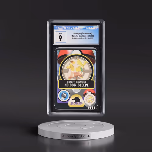 1998 Pokémon - Part 2 #096 Sleepe (Drowzee) (CGC 9 MINT)