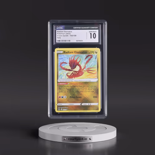 2023 Crown Zenith #105/159 Radiant Eternatus - Holo (CGC 10 GEM MINT)