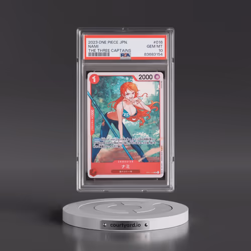 2023 One Piece Japanese Ultimate Deck ST10-the Three Captains #016 Nami (PSA 10 GEM MINT)