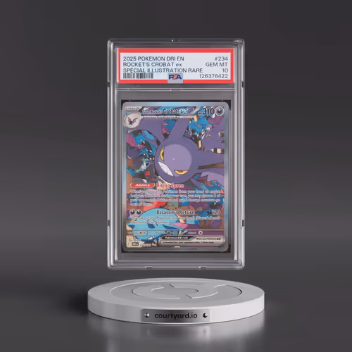 2025 Pokémon Dri EN-Destined Rivals #234 Team Rocket's Crobat EX - Holo Special Illustration Rare (P