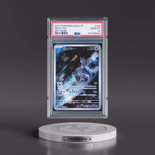 2023 Pokémon Sv2a-Pokémon 151 #183 Mewtwo - Art Rare (PSA 10 GEM MINT)