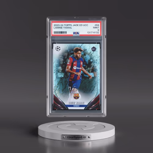 2023-24 Topps Jade Edition UEFA Club Competitions #64 Lamine Yamal (PSA 9 MINT)